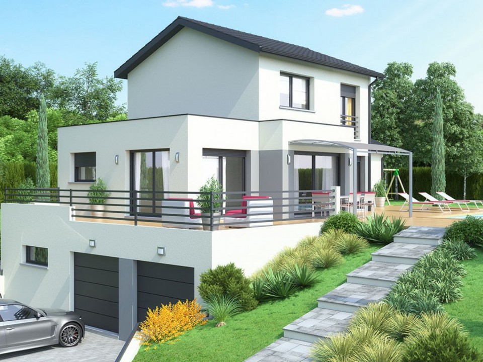 Constructeur maison contemporaine Loire