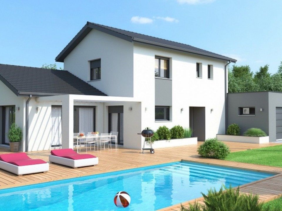 Constructeur maison contemporaine Rhône