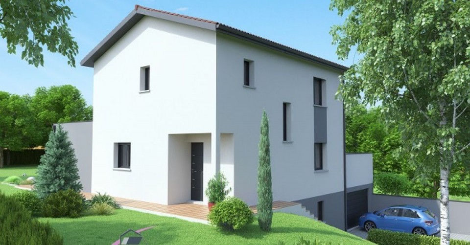 Maison sur sous-sol, 130m² habitable 80m² de garage