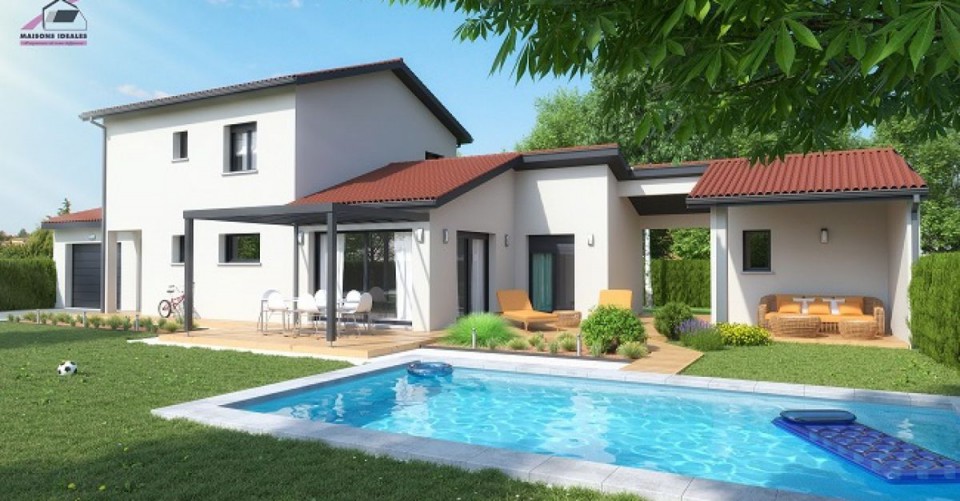 Maison à étage, 124m² habitable 26m² de garage