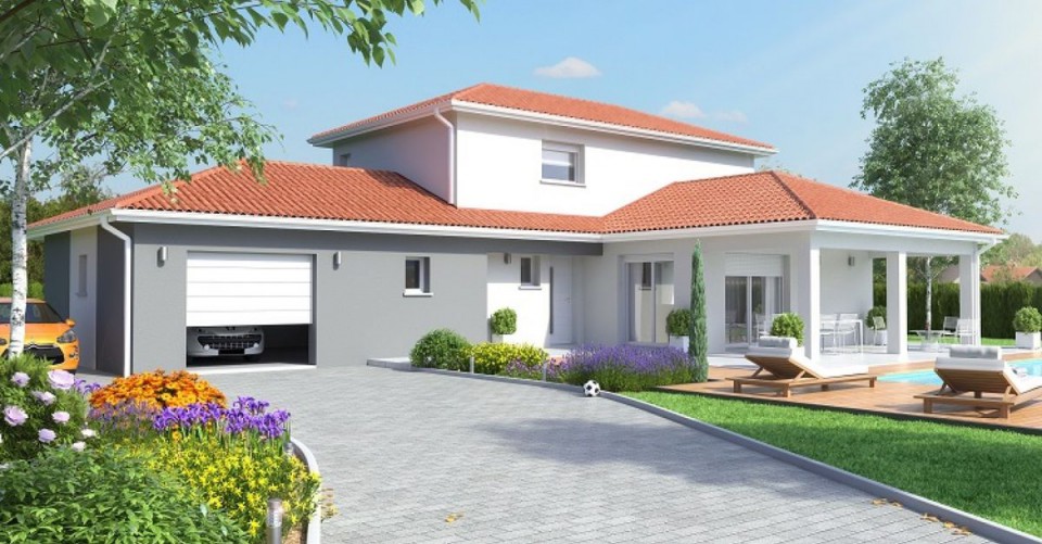 Maison à étage, 110m² habitable 30m² de garage