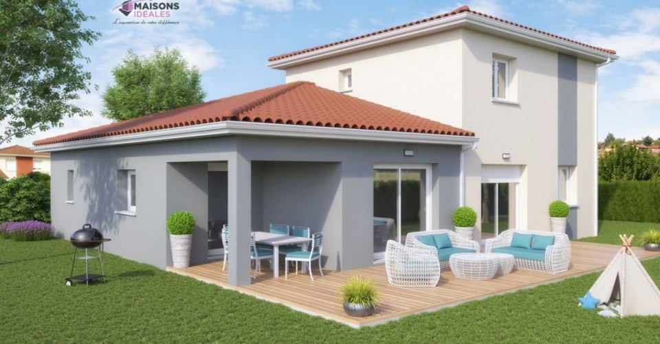 Maison à étage, 116m² habitable 29m² de garage