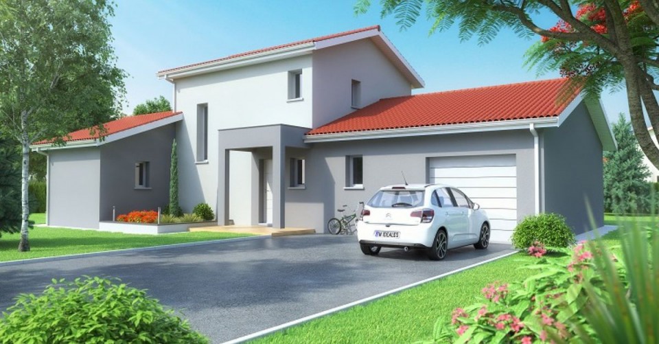 Maison à étage, 110m² habitable 27m² de garage