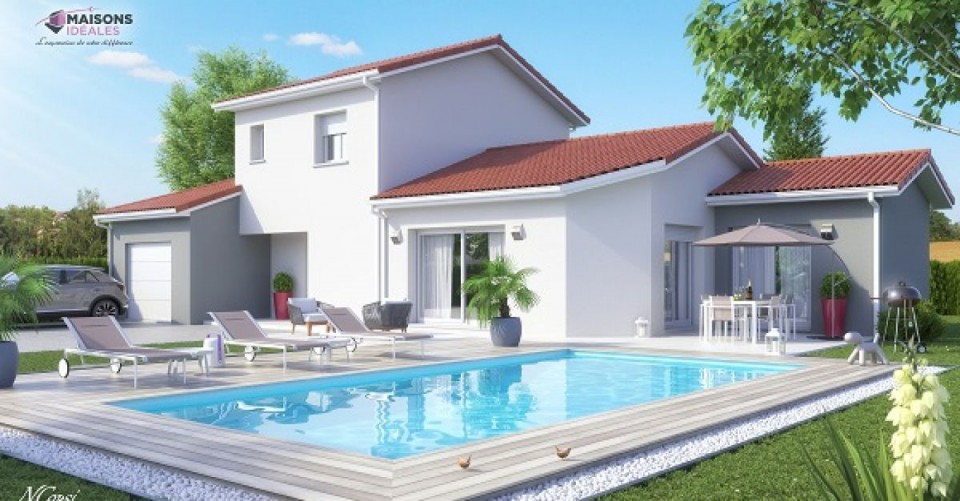 Maison à étage, 115m² habitable 22m² de garage