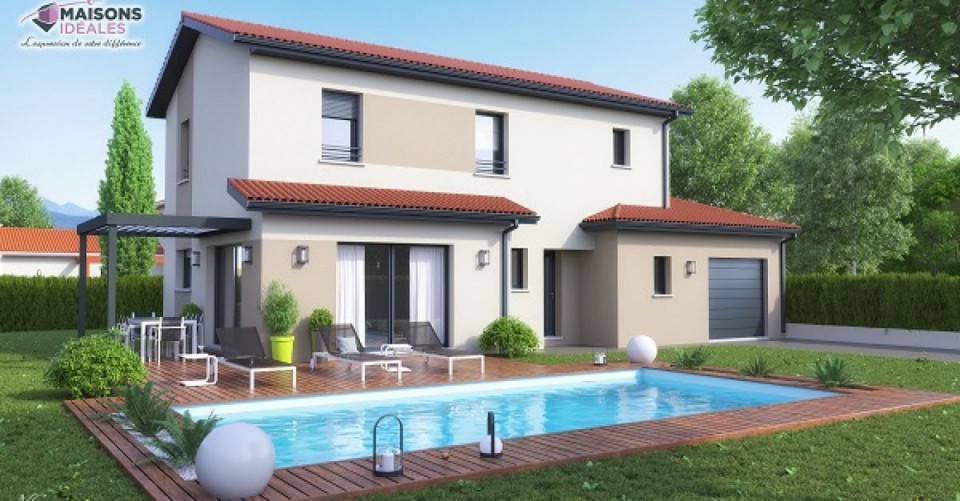 Maison à étage, 124m² habitable 25m² de garage