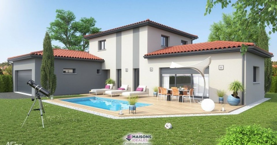 Maison à étage, 135m² habitable 46m² de garage