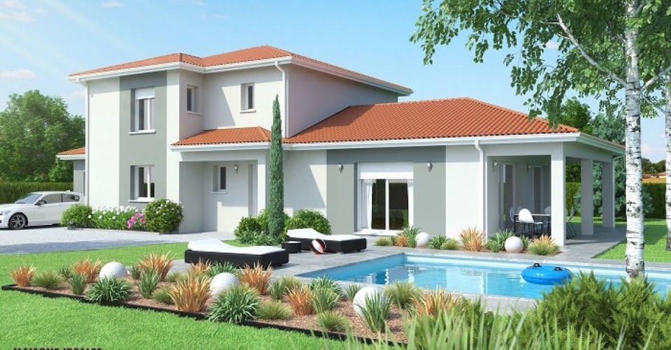 Maison à étage, 154m² habitable 35m² de garage