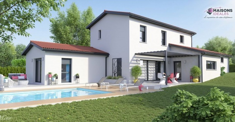 Maison à étage, 154m² habitable 42m² de garage