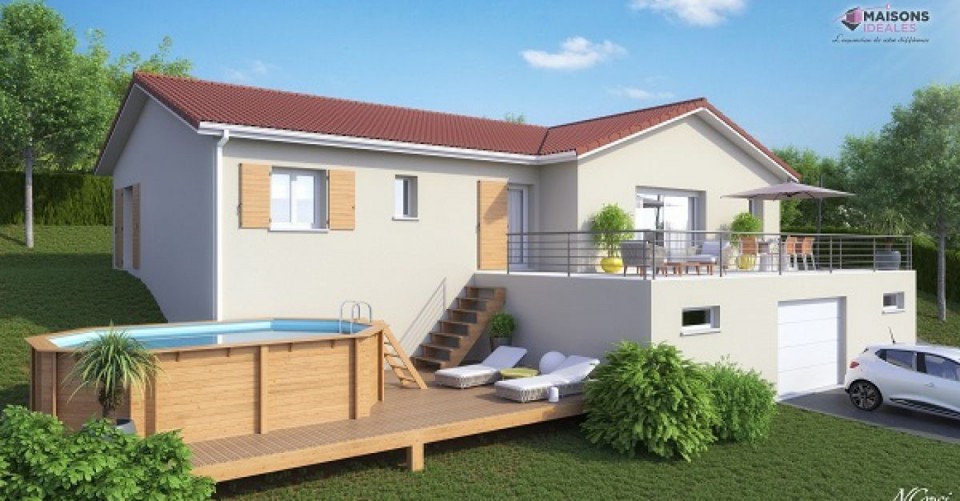 Maison sur sous-sol, 137m² habitable 142m² de garage