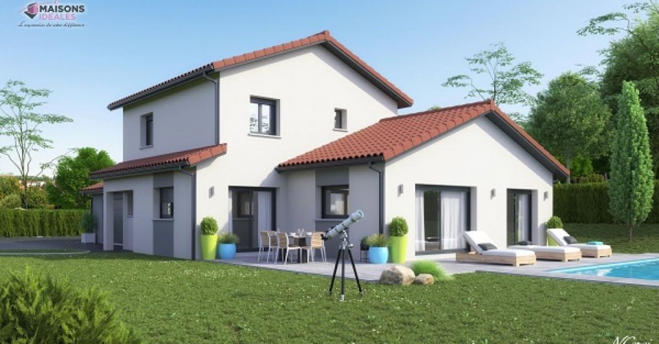 Maison à étage, 161m² habitable 45m² de garage