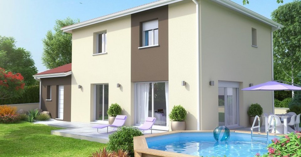 Maison à étage, 120m² habitable 17m² de garage