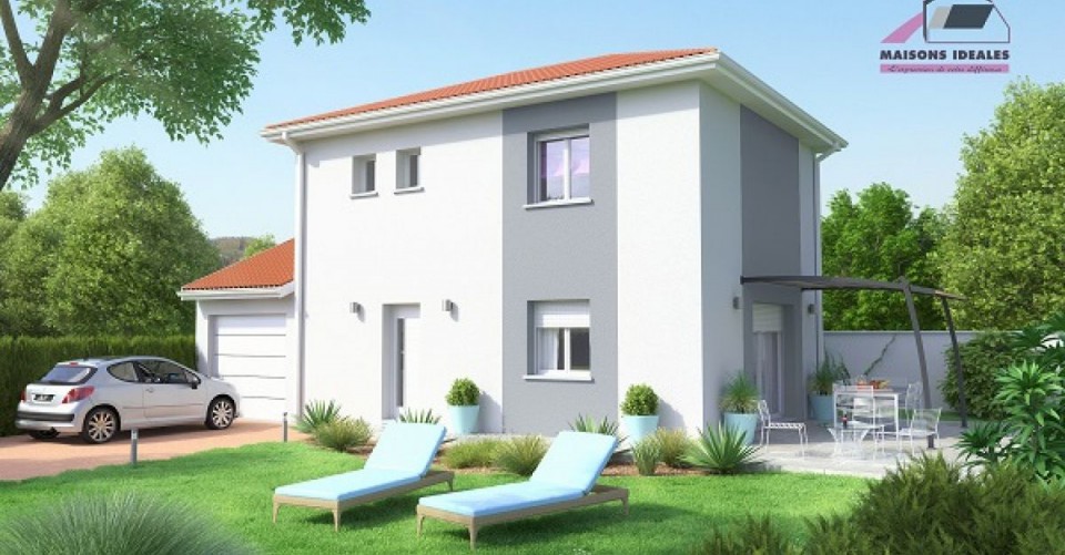 Maison à étage, 105m² habitable 25m² de garage