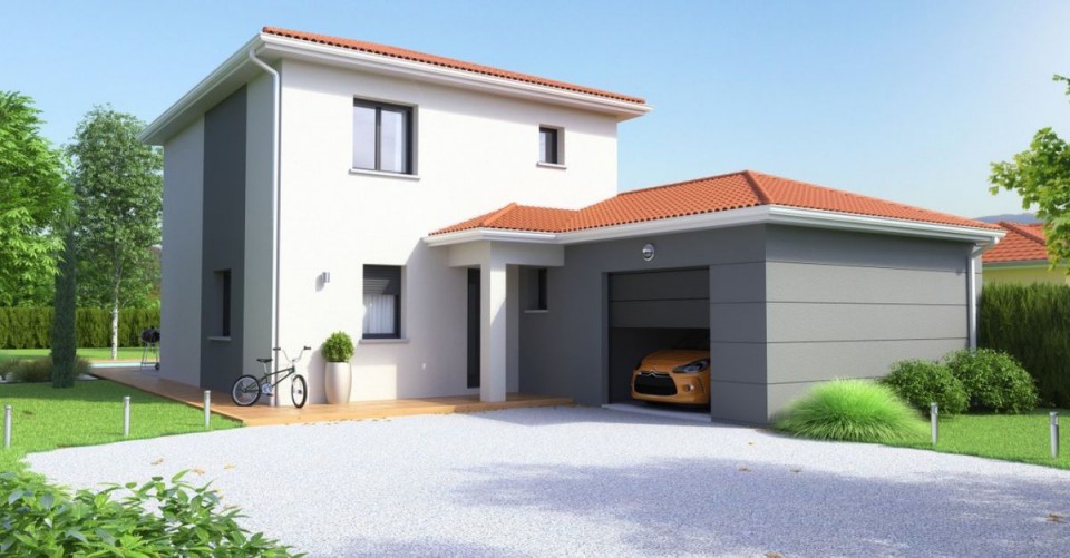 Maison à étage, 100m² habitable 20m² de garage