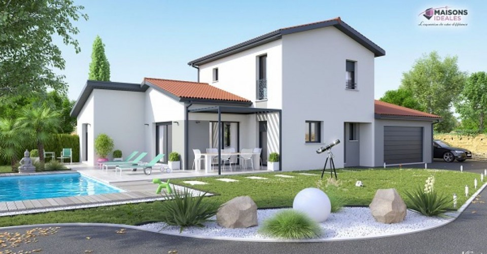 Maison à étage, 107m² habitable 63m² de garage