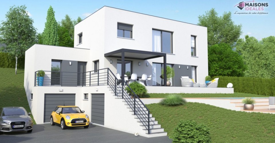 Maison sur sous-sol, 137m² habitable 102m² de garage