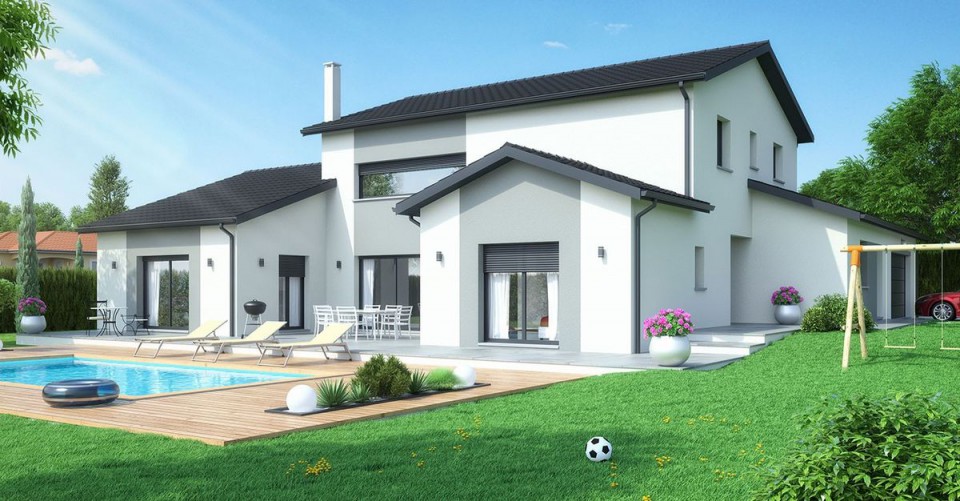 Maison à étage, 225m² habitable 41m² de garage