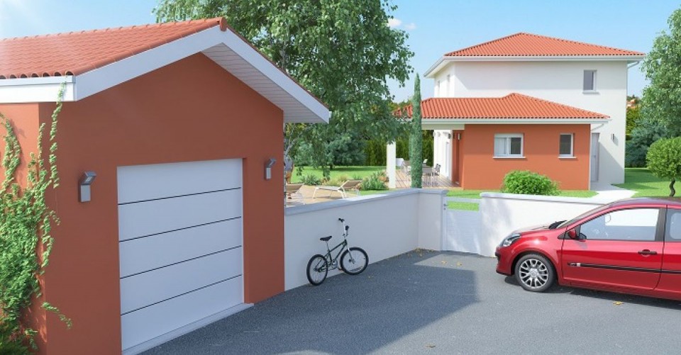 Maison à étage, 124m² habitable 30m² de garage