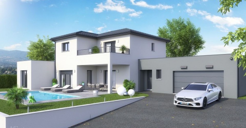Maison à étage, 173m² habitable 54m² de garage