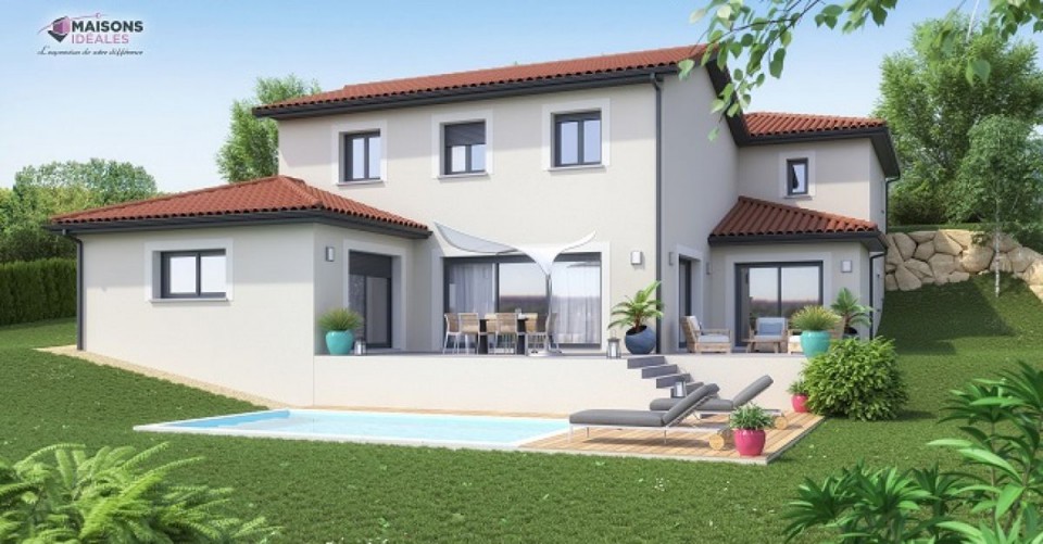 Maison à étage, 203m² habitable 40m² de garage