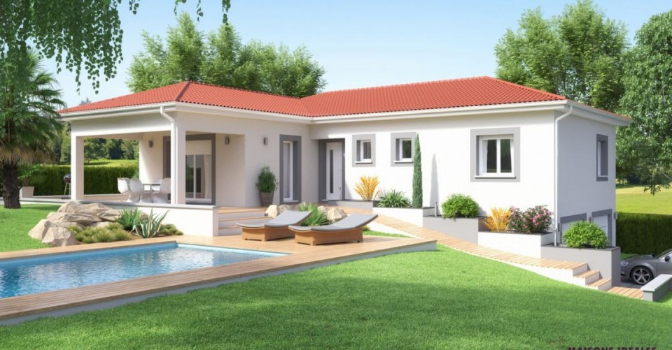 Maison sur sous-sol, 106m² habitable 110m² de garage