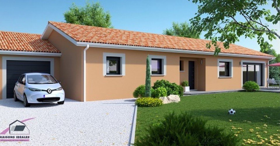 Maison de plain-pied, 140m² habitable 25m² de garage