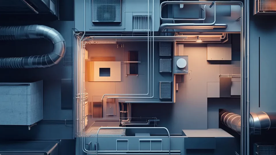 Un système de ventilation d'une maison