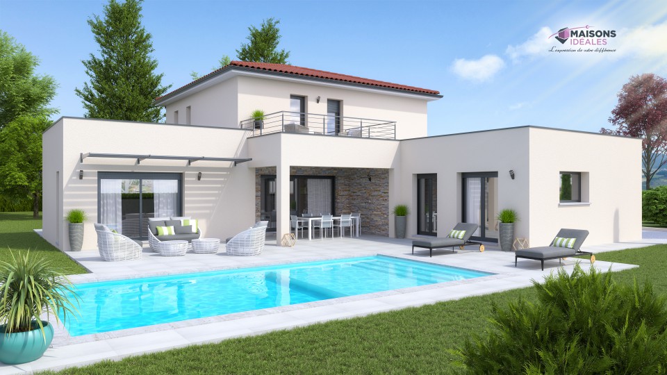 Maison à étage, 185m² habitable 46m² de garage