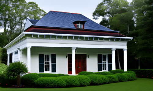 Les maisons coloniales