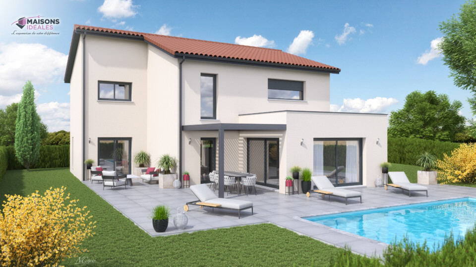 Maison à étage, 149m² habitable 51m² de garage