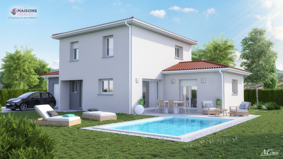 Maison à étage, 146m² habitable 24m² de garage