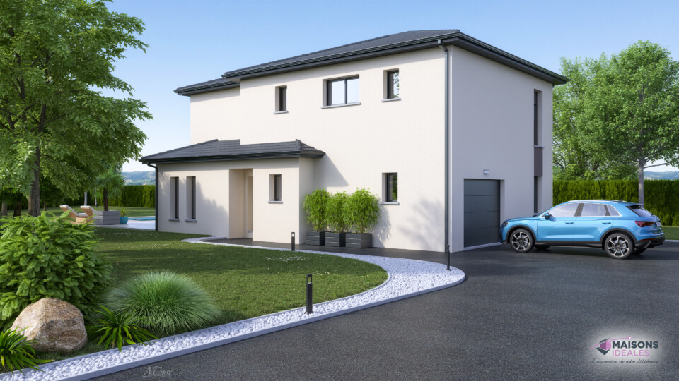 Maion à étage, 186m² habitable 61m² de garage/cave