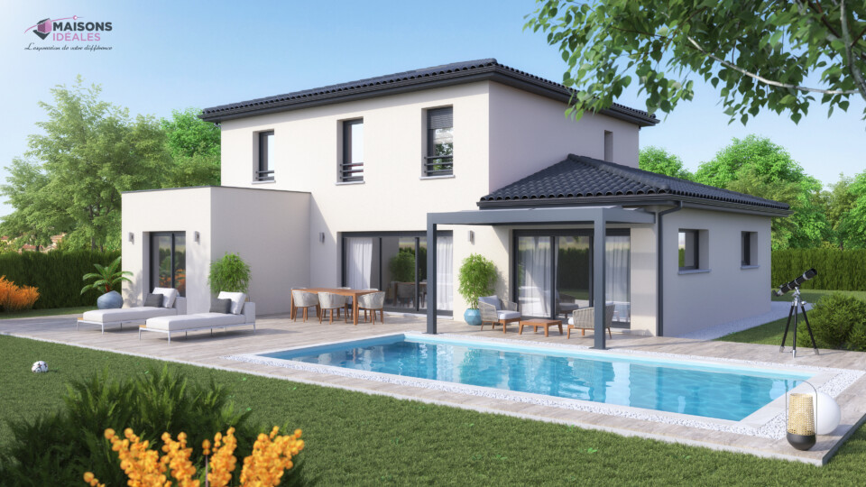 Maison à étage, 172m² habitable 32m² de garage