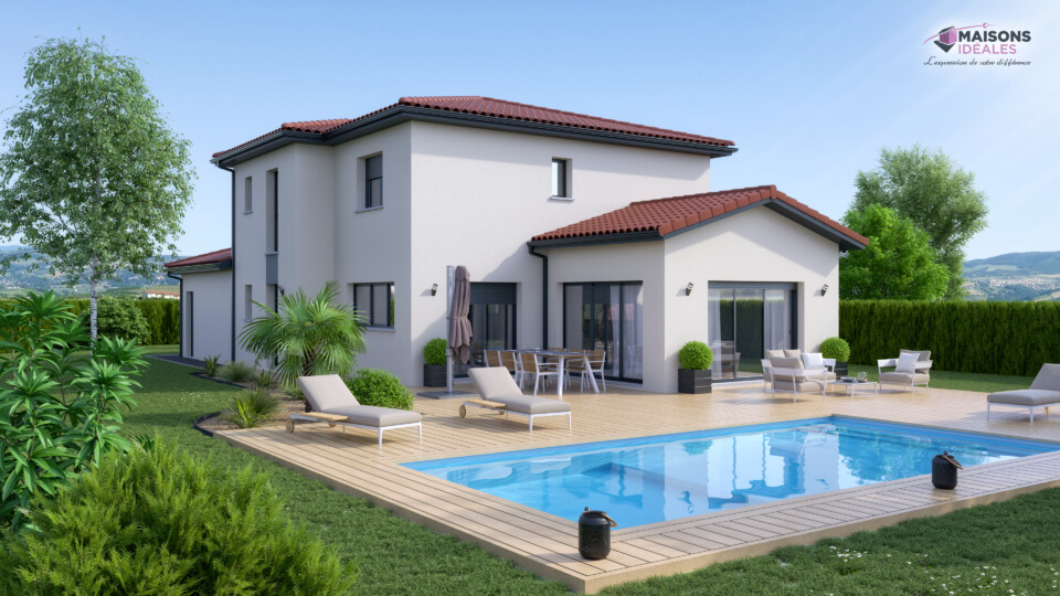 Maison à étage, 149m² habitable 33m² de garage