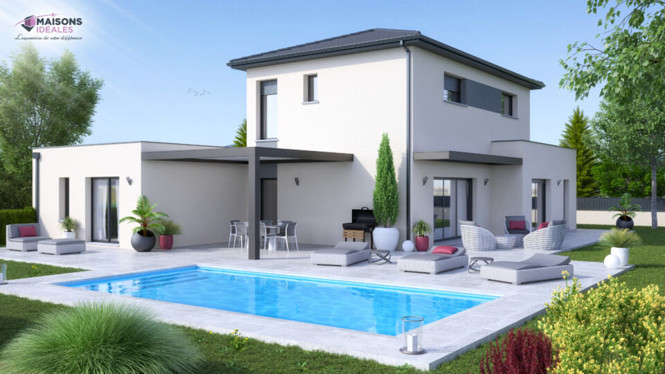 Maison à étage, 148m² habitable 41m² de garage