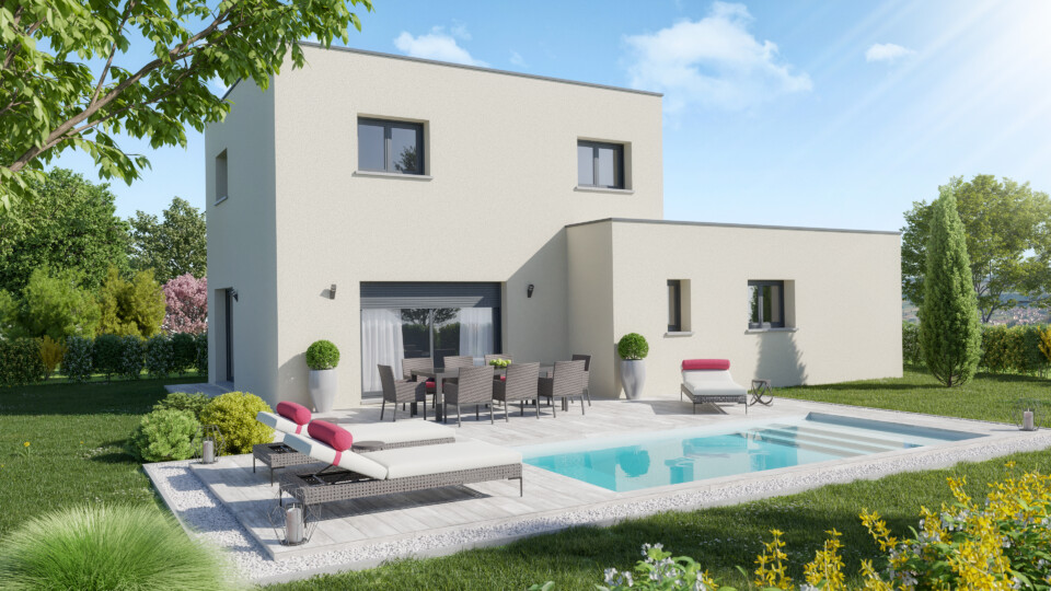 Maison à étage, 106m² habitable sans garage