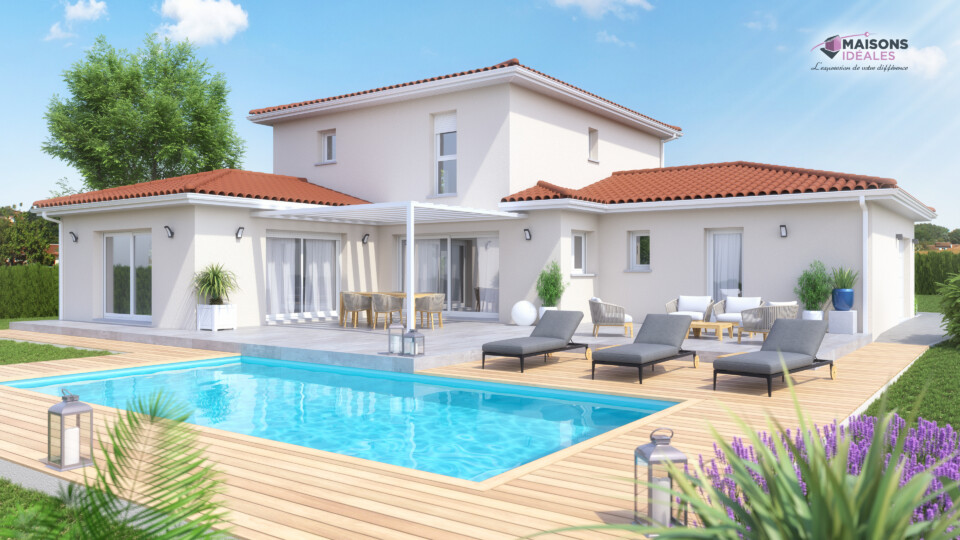 Maison à étage, 157m² habitable 60m² de garage