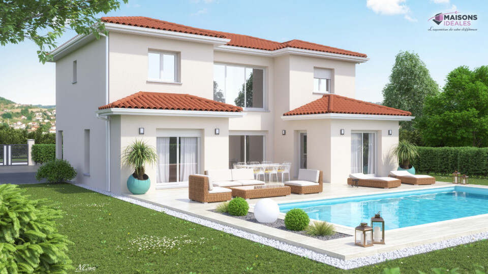 Maison à étage, 165m² habitable 45m² de garage