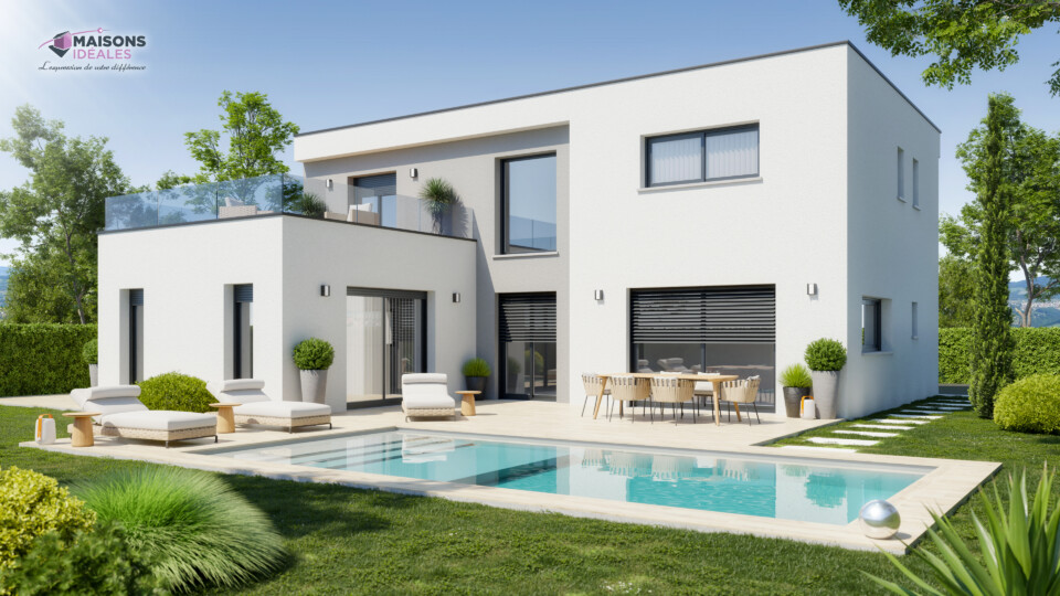 Maison à étage, 187m² habitable 37m² de garage