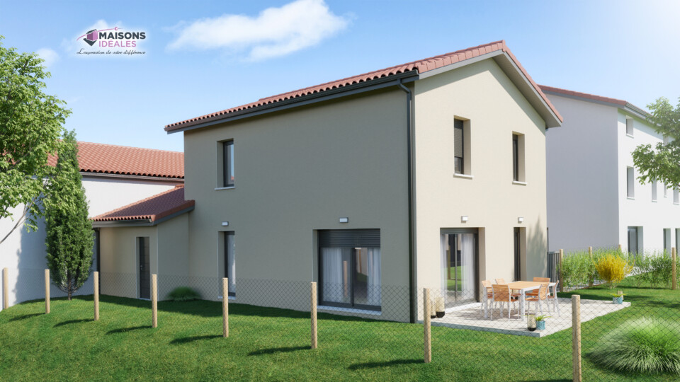 Maison à étage, 124m² habitable 17m² de garage