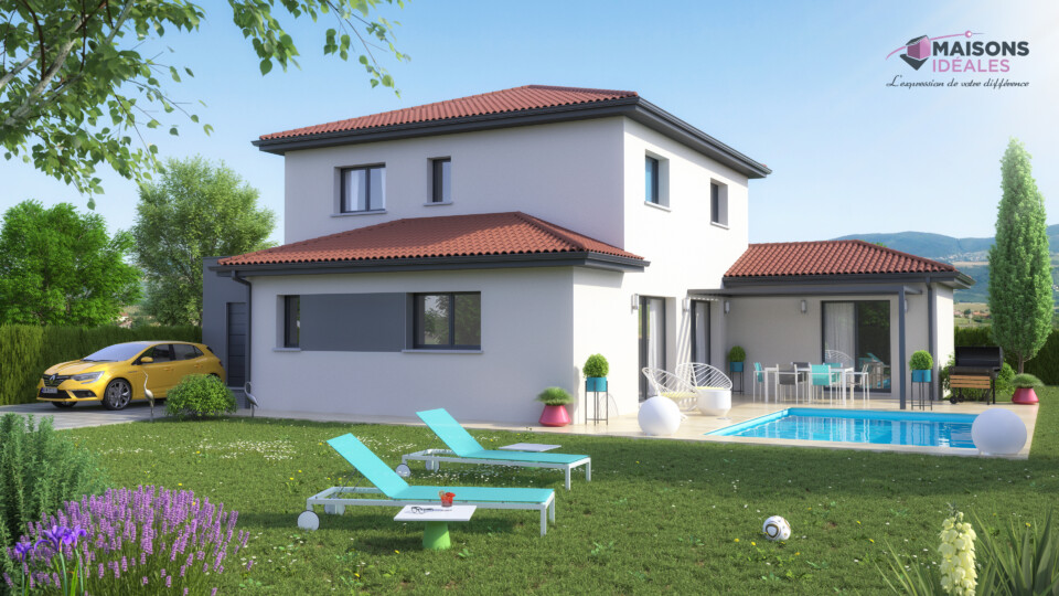 Maison à étage, 135m² habitable 26m² de garage