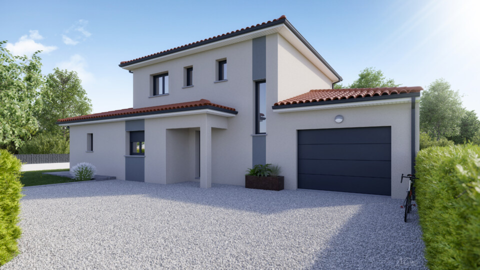 Maison à étage, 155m² habitable 25m² de garage