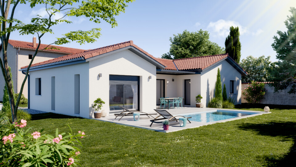 TERRAIN + MAISON GENAS CENTRE